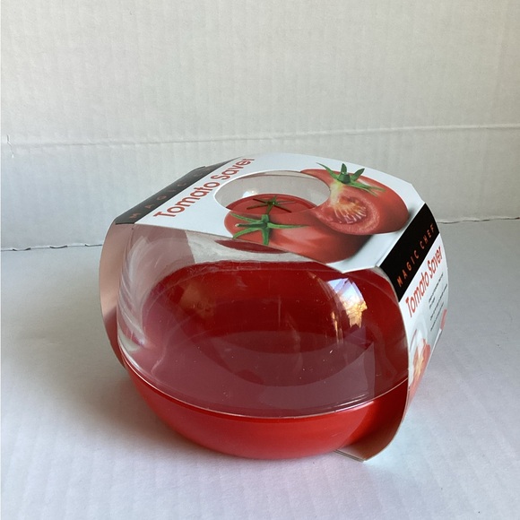 Magic Chef Multi Use Reusable Fresh Edge Tomato Food Saver Clear Lid Easy Clean - Picture 2 of 3